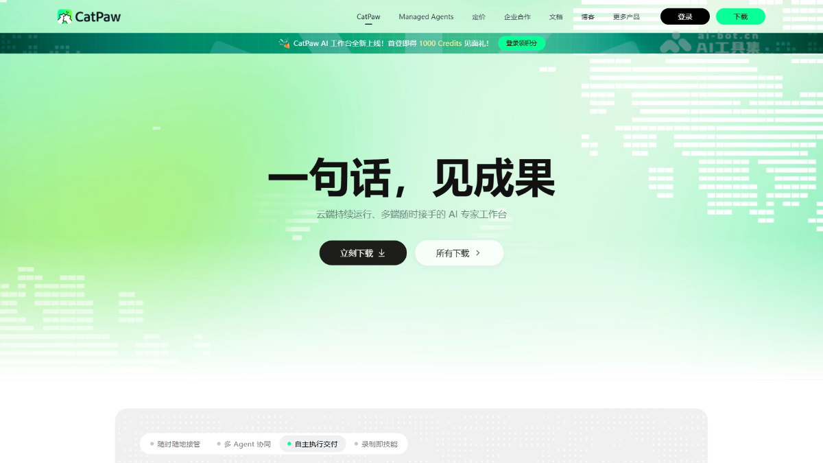 CatPaw 产品截图 1